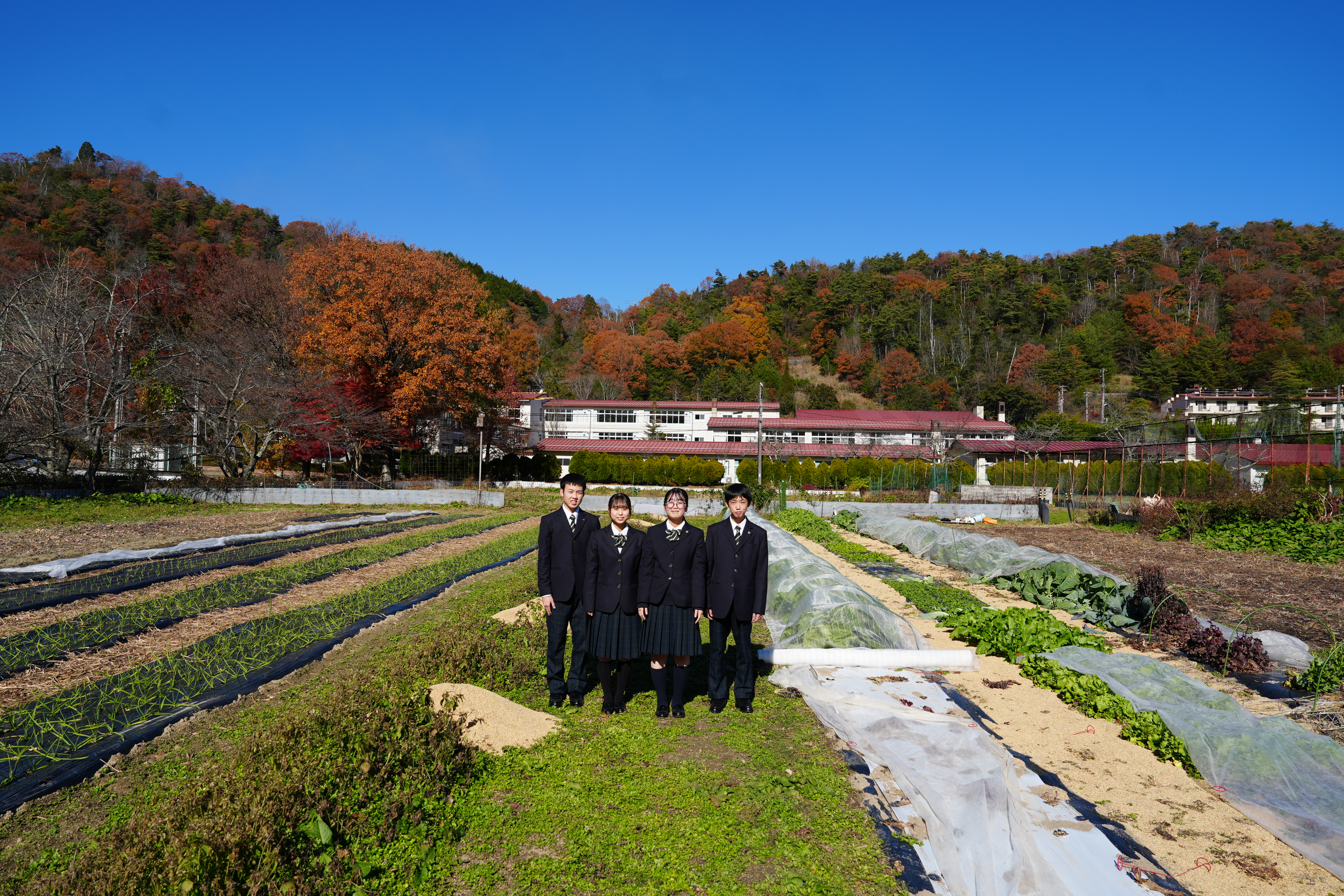 広島三育学院 キャンパスの風景